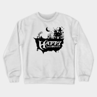 Happy Halloween 1 Black Version Crewneck Sweatshirt